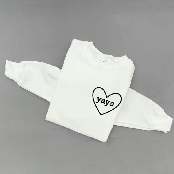 Yaya Heart - Unisex Fleece Pullover