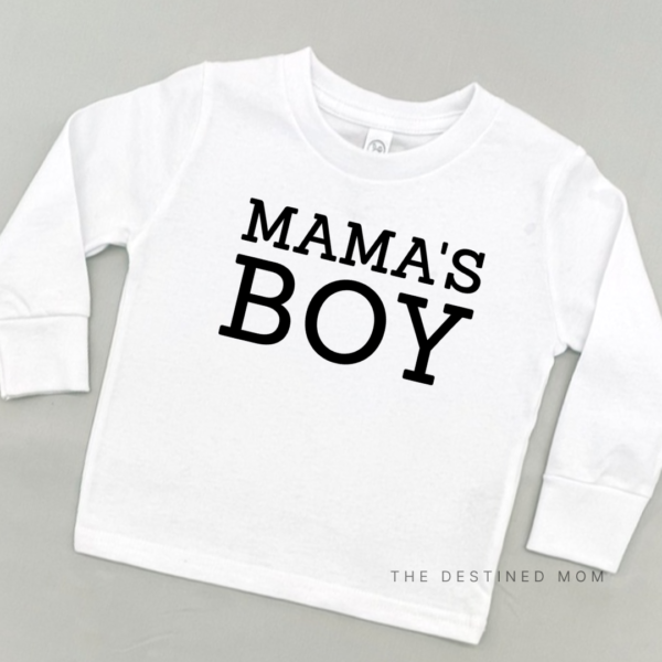 Mama's Boy - Long Sleeve Child Shirt