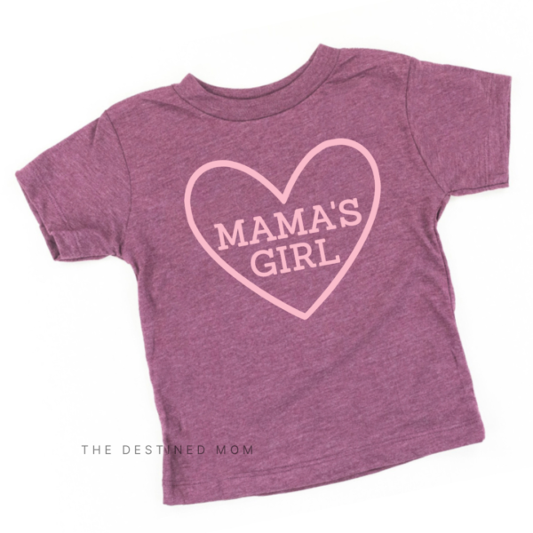 Mama's Girl Heart - Child Shirt