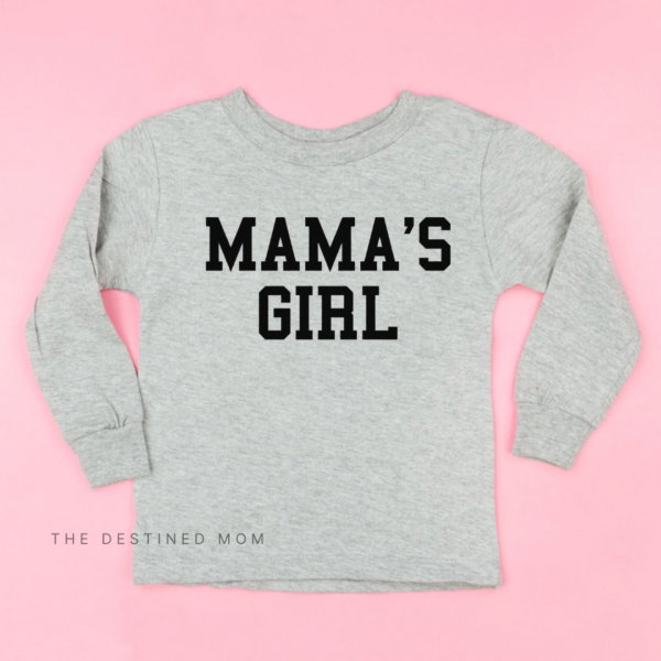 Mama's Girl (Varsity) - Long Sleeve Child Shirt