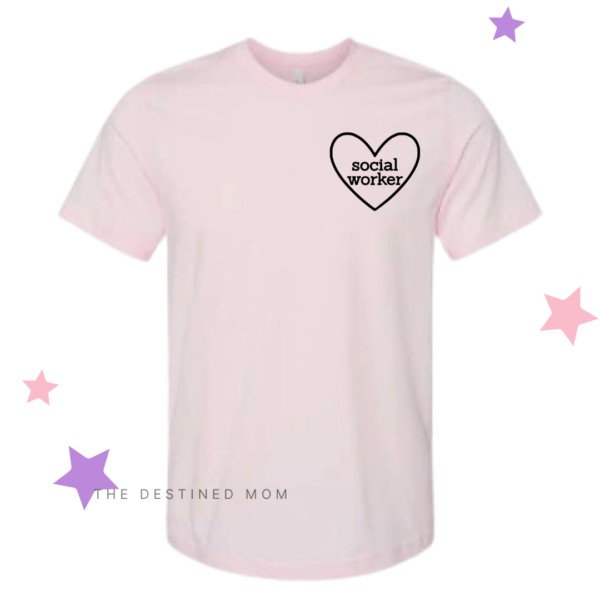 Social Worker Heart - Unisex Tee