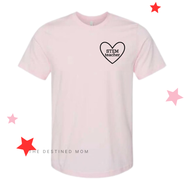 STEM Teacher Heart - Unisex Tee