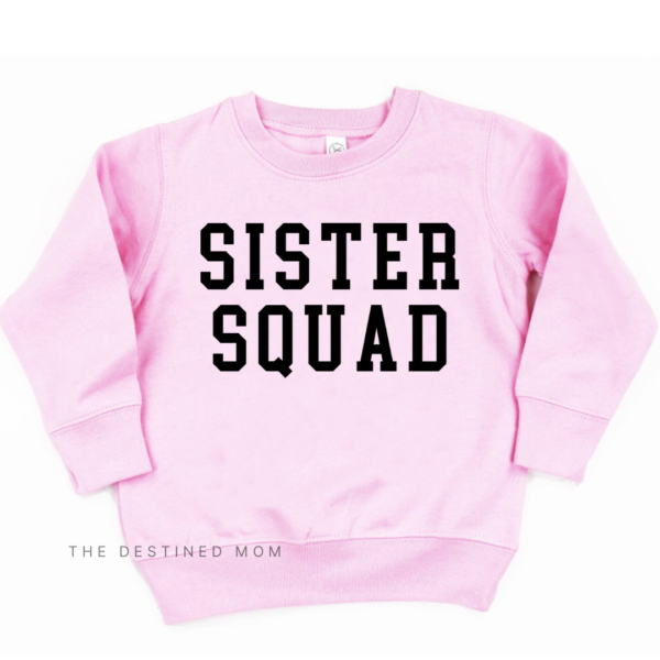 Sister Squad - Unisex Child Fleece Pullover