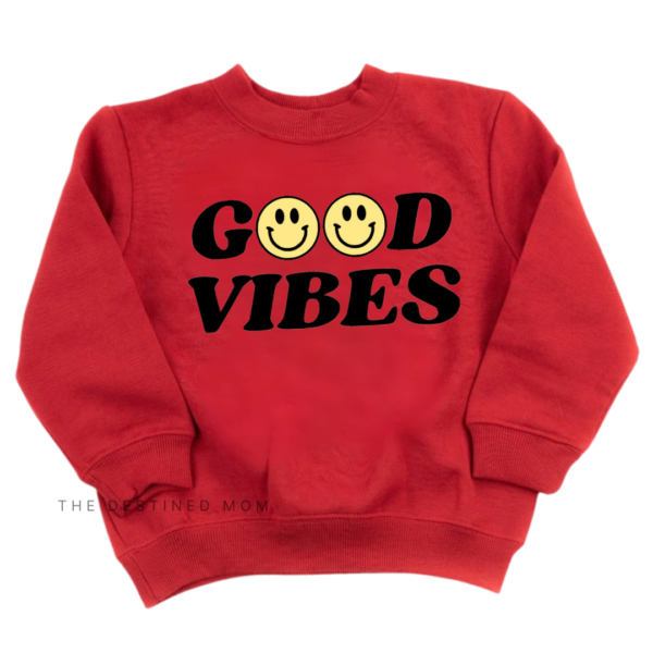 Good Vibes - Unisex Child Fleece Pullover