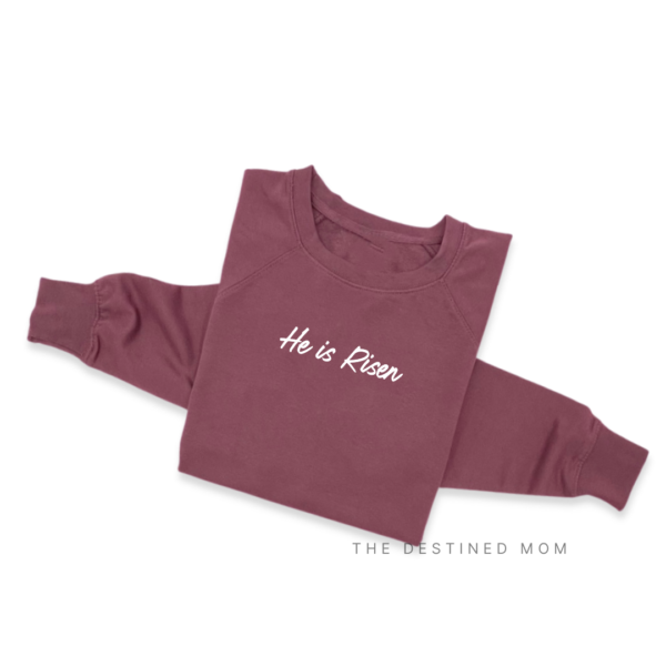 He Is Risen - Unisex Lightweight Pullover