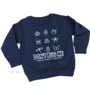 Don’t Bug Me Unless There’s Snacks – Unisex Child Fleece Pullover