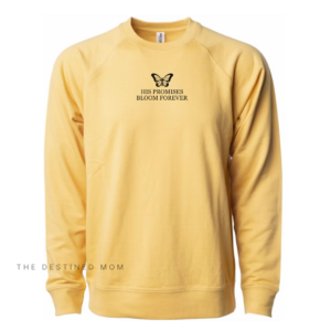 His Promises Bloom Forever - Unisex Lightweight Pullover