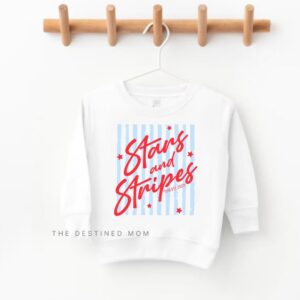 Stars & Stripes - Unisex Child Fleece Pullover