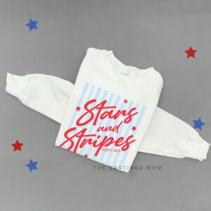 Stars & Stripes - Unisex Fleece Pullover